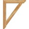 Ekena Millwork Traditional Slat Rough Sawn Bracket, Western Red Cedar, 4"W x 30"D x 38"H BKT04X30X38TRA06RWR - alternate 4